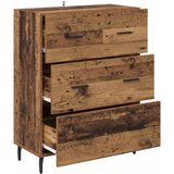  Kreveta Staro drvo 69,5 x 34 x 90 cm Obrađeno drvo i čelik Slike