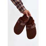 Boto Women's slippers with fleece type lamb Brown Lorivine | Shoptok.si