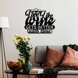 Wallity zidna dekoracija wine better, 50 x 40 cm, crna | ePonuda.com