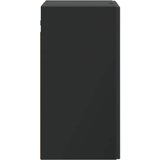  Ormar za montažu na zid 59 x 31 x 60 cm Konstruirano drvo Crna Slike