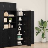  Highboard 2 pcs Crni hrast 50 x 42,5 x 185 cm | shoptok.hr