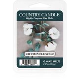 Country Candle Cotton Flowers vosek za aroma lučko 64 g | Shoptok.si