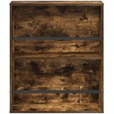  Polica za časopise Zidne 2 pcs Dimljeni hrast 60 x 12 x 70 cm | shoptok.hr