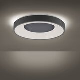LEUCHTEN DIREKT Stropna LED svetilka LeuchtenDirekt Anika (30 W, d 50 x š 50 x v 87 mm, antracit barve) | Shoptok.si