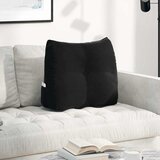  Jastuk za leđa Crna 60 x 24 x 50 cm Baršun | shoptok.hr