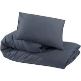  Set posteljine za poplun antracit 240x220 cm lagana mikrovlakna | shoptok.hr
