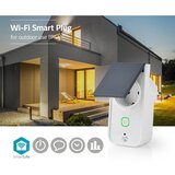 Nedis WIFIPO120FWT - Pametna spoljna utičnica 3680W/230V/Tip F/16A Wi-Fi IP44 | Eponuda.com