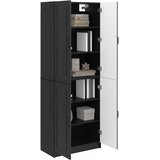  Set ormara 2 kom. Crna Konstruirano drvo | shoptok.hr