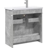  Set namještaja za kupaonicu Betonska siva 81 x 40 x 84,5 cm | shoptok.hr