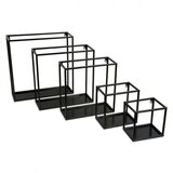  Zidna polica 20x20 cm crna | Eponuda.com