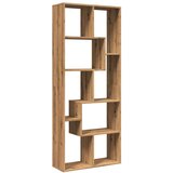 Pregrada regal za knjige boja hrasta 67x25x161 5 cm drveni | shoptok.hr