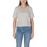 Liu Jo Majice s kratkimi rokavi ECS MODA M/C TA5175JS923 Bela Cene