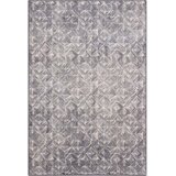 Agnella Siva volnena preproga 200x300 cm Moire – Cene