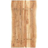 Stolna ploča od masivnog bagremovog drva 118 x (50-60) x 3 8 cm | shoptok.hr