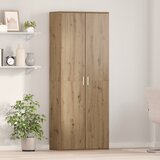 vidaXL Visokoredni kabinet iz umetniškega hrasta 70x35x180 cm Inženirski les | Shoptok.si