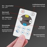 BRILONER 7059-015 - zatemnjiva (prigušiva) led svetiljka slim LED/22W/230V wi-fi tuya + daljinski upravljač | Eponuda.com