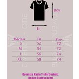 Know Women's Indigo Blue Penguin Printed Oversize T-shirt | ePonuda.com
