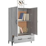  Visoka omarica siva sonoma 70x31x115 cm inženirski les, (20654837) | Shoptok.si