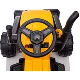 Lean Toys Otroški traktor bager na akumulator 12V rumena | Shoptok.si