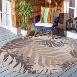 Lesnina XXXL PREPROGA ZA ZUNANJO UPORABO Floral 120 cm tkano bež | Shoptok.si