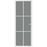  Unutarnja vrata 76 x 201 5 cm Bijela od ESG stakla i aluminija | shoptok.hr
