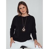 DStreet Bluzka damska one size WERIIO z wisiorkiem czarna Cene
