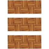 vidaXL Poščice iz akacije vertikalen vzorec 30 x 30 cm set 30 kosov | Shoptok.si