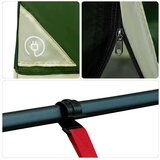 Šator s krovom Ostalo Zelena i crna 280 x 220 x 176 cm | shoptok.hr