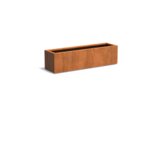 ADEZZ Korito za rastline Carrez iz jekla Corten - pravokotno - 150 x 40 x 40 cm | Shoptok.si