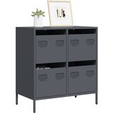 vidaXL Komoda antracit 68x39x73,5 cm od hladno valjanog čelika Cijene
