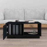 Stolić za kavu crna 80 x 50 x 35 5 cm od masivne borovine | shoptok.hr