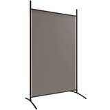 Sobna Paravan 4-delni antracitna 346x180 cm blago, (20594889) | Shoptok.si