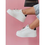 DStreet Sneakersy damskie na platformie SOLICIA czarne | shoptok.hr