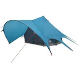  Teepee šator s krovom Plava i siva 600 x 600 x 347 cm | shoptok.hr