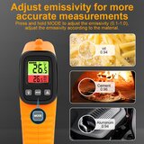 HOTUT infrardeči digitalni termometer z laserjem merjenje od -50°C do 550°C | Shoptok.si