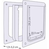 Trixie vrata za pse dvosmerna S–M bela 30x36 cm sa zaključavanjem | ePonuda.com