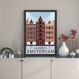 Wallity Uramljena slika Amsterdam 2, 40x55 cm | ePonuda.com
