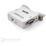 BPC HDMI na VGA konverter sa napajanjem aktivni MINI | Eponuda.com