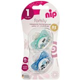 Nip family Silikonska cucla za dečake, 0-6m, 2 komada | ePonuda.com
