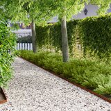  Ograda oko Travnjaka 10 pcs 102 x 4 x 4 cm Čelik Rđa | shoptok.hr