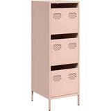 vidaXL Visoka ploča ružičasta 39x35x103,5 cm čelik | shoptok.hr