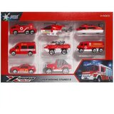 Magic Toys X-Military 8-delni set gasilskih avtomobilčkov | Shoptok.si