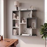 Hanah home polica za knjige Yegane, 70,9 cm, antracit / bela | Eponuda.com