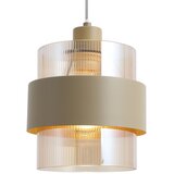  Visilica na sajli VALENTINO 1xE27/15W/230V bež/proziran | Eponuda.com