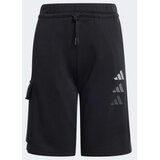 Adidas Šorc za dečake Essentials logo celebration fleece, Crni Cene