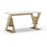 Marckeric Pisalna miza z belo mizno ploščo 60x137 cm Butterfly – | Shoptok.si