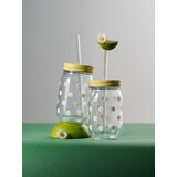 Sinsay Set šalica sa slamkama s motivom tratinčica 2 pack | shoptok.hr