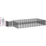  Kavez za pse crni 22,99 m² čelični | shoptok.hr