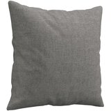  Ukrasni jastuci 2 kom tamnosivi 40 x 40 cm od tkanine | shoptok.hr