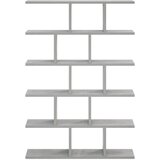  Zidna polica Betonska siva 70 x 17 x 101 cm Prerađeno drvo | shoptok.hr